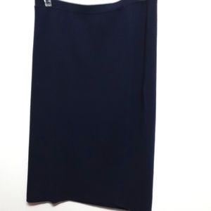 Eileen Fisher Silk /Cotton Blend Women S/P Midi Pencil Skirt